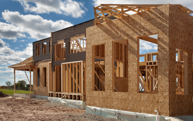 A house that is underconstruction